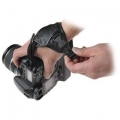 Noir Hand Grip en cuir pour appareils