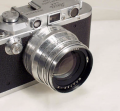 Jupiter-8 50mm F2 russe Vintage objectif pour Samsung NX. Argent