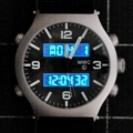 MWC G10 EVO Dual Time Chronograph (cadran noir) EVO / SS / BD