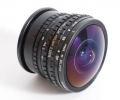 Fisheye Peleng 3.5 / 8 Objectif pour Canon EOS AF-Confirmer