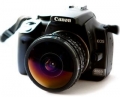 Fisheye Peleng 3.5 / 8 Objectif pour Canon EOS AF-Confirmer