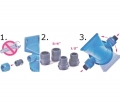 Aquaphor Prefilter AQUABOSS bleu pour l&#39;eau froide