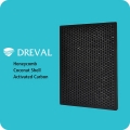 Remplacement Ensemble de 4 (2 recto verso) pour Dreval HEPA
