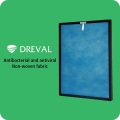 Remplacement Ensemble de 4 (2 recto verso) pour Dreval HEPA