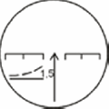 Rifle Scope Pilad PV 2-10x52 L avec 9-Cadre Illumination 1000m réticule