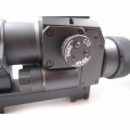 Rifle Scope PS-07 avec double Noir / Rouge télémétrie réticule, Weaver Version