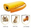 Ultrasons Repeller Chien de dissuasion, dispositif d&#39;entraînement, Bark formateur avec lampe de poche LED Sititek Grom 125