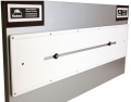 Anti-vandalisme Haubert de cadre avec protection accrue (Blanc)