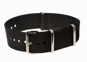 20mm noir OTAN MWC Bracelet