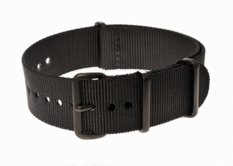 MWC PVD noir 20mm Montre bracelet OTAN