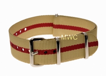 20mm sable et rouge OTAN MWC Bracelet