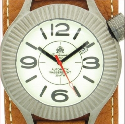 2.WW XL allemande PANZER DATE automatique T0092 Luminous