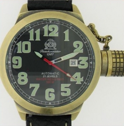 500m 2.WW allemand U-Boot Tauchmeister Montre T0055