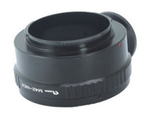 M42 Lens pour Sony NEX adaptateur avec trépied