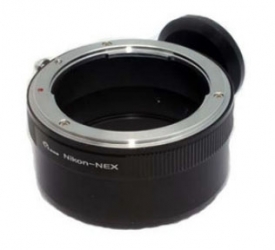 Nikon G Lens pour Sony NEX adaptateur avec trépied