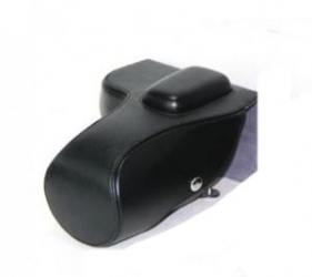 Sac Camera Case en cuir noir pour Nikon D3000 D3100 D5100 D7000 D90