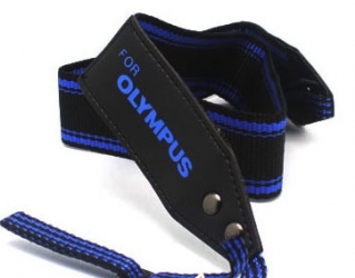 Caméra épaule Neck Bleu sangle pour Olympus