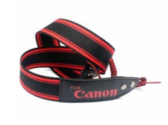 Caméra cou épaule Rouge sangle pour Canon