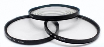 Close Up filtre Lentille Macro Set +1 +2 +4