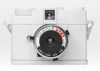Diana Mini White Lomo 35mm Film-Kamera