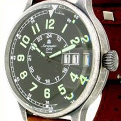 Allemand 2.WW RETRO-AVIATOR Aeromatic Montre A1254B