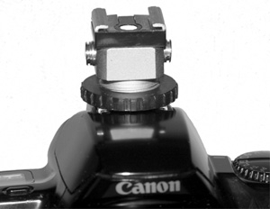 &quot;Hot Shoe&quot; adaptateur &quot;universel&quot; (2 prises pour pc câble de synchronisation)