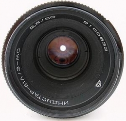 Industar-61 L / Z 50mm F2.8 Objectif pour FujiFilm FX