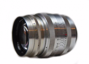 Jupiter-9 85mm F2 russe objectif pour Samsung NX. Argent