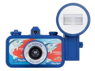 La Sardina &quot;Fischers Fritze&quot; Lomography 35mm film camera
