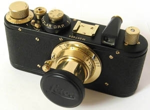 Leica Camera Copy - noir-or