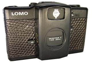 LC-A Lomo caméra Brown
