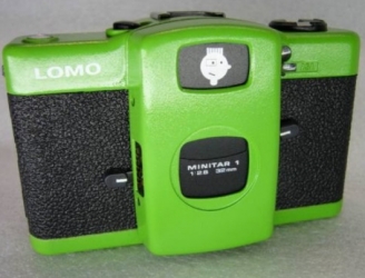 Lomo LC-A Caméra Vert