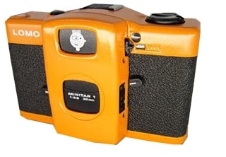 LC-A Lomo caméra d&#39;Orange