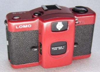 Lomo LC-A Caméra Rouge