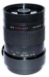 MC RUBINAR 10/1000 téléobjectif macro pour appareils M42