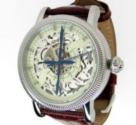 Squelette Montre mécanique Aeromatic A1297