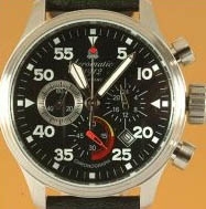 Militaire Aviator Observateur Chronographe Aeromatic Suivre A1229