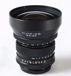 Mir-3V lentille grand angle pour caméras de format moyen Kiev 88, Salute