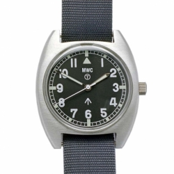 MWC W10 17 Jewel Military Watch mécanique (Date de Fenêtre) W10BD