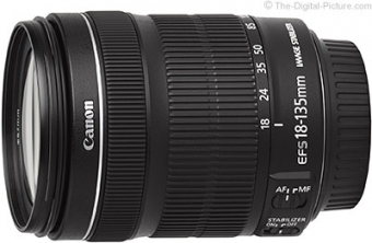 Canon EF-S 18-135mm f / 3.5-5.6 IS STM objectif