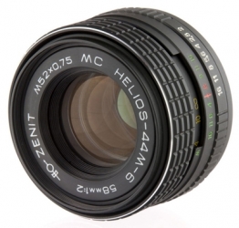 Helios 44M-6 58mm F2 Objectif pour Canon EOS AF-confirm