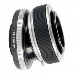 Compositeur Lensbaby Pro double lentille en verre pour Canon EOS