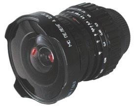 Fisheye Peleng 2.8 / 17 pour Samsung NX Objectif