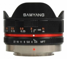 Samyang 7.5mm f / 3.5 Objectif pour Micro 4/3