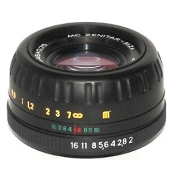 Zenitar 50mm f2.0 objectif NX pour Samsung