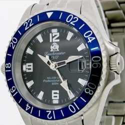Professional Diver U-BOOT Tauchmeister Montre T0138