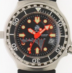 Plongeur de combat Profi GMT Tauchmeister Montre T0077