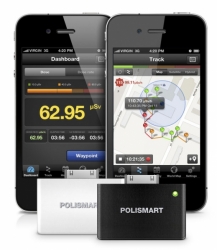 Détecteur de rayonnement, dosimètre pour iPhone POLISMART PM1904