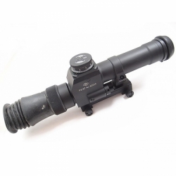 Rifle Scope PS-07 avec double Noir / Rouge télémétrie réticule, Weaver Version
