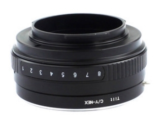 Contax / Yashica Lens pour Sony NEX Tilt Adaptateur